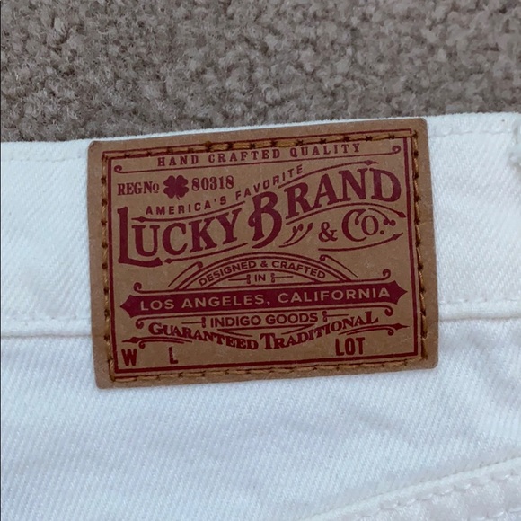 Lucky Brand White Shorts - Picture 3 of 4